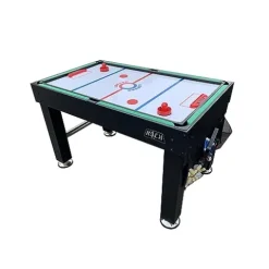 KICK Decagon 55″ 10-in-1 Multi-Game Table Black