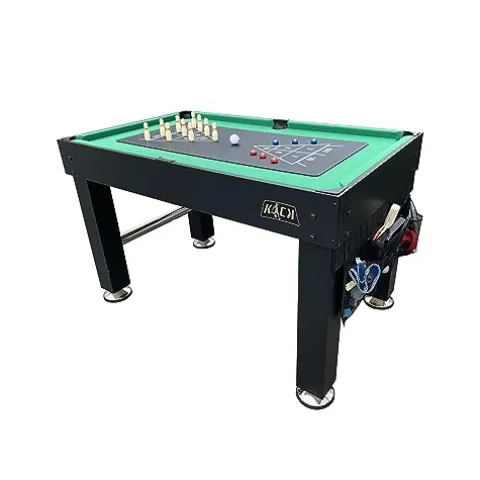 KICK Decagon 55″ 10-in-1 Multi-Game Table Black