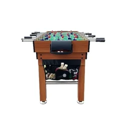 KICK Defender 48″ 10-in-1 Multi-Game Table (Brown) by KICK