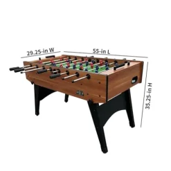 KICK Dreamfyre 55″ Foosball Table Brown