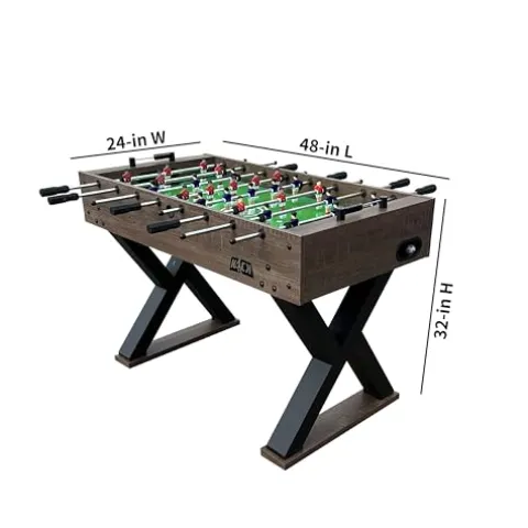 KICK Drias 48″ Foosball Table Brown