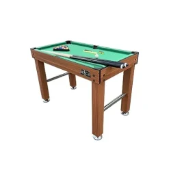 KICK Hexad 48″ 6-in-1 Multi Game Table Brown