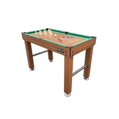 KICK Hexad 48″ 6-in-1 Multi Game Table Brown