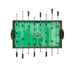 KICK Hexad 48″ 6-in-1 Multi Game Table Brown