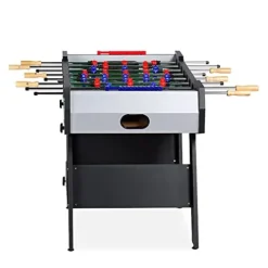 KICK Majesty 55″ Folding Foosball Table Gray