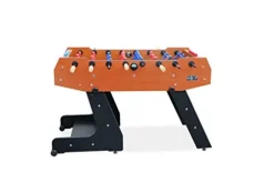 KICK Majesty 55″ Folding Foosball Table Brown