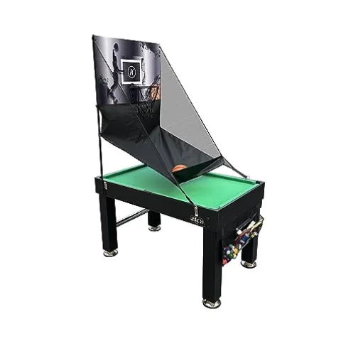 KICK Morpheus 55″ 5 in 1 Multi-Game Table Black