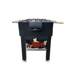 KICK Quad 48″ 4-in-1 Multi Game Table Black
