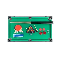 KICK Quad 48″ 4-in-1 Multi Game Table Black
