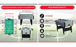 KICK Symphony 55″ Foosball Table Gray