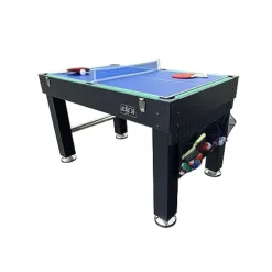 KICK Tetrad 55″ 4-in-1 Multi Game Table Black