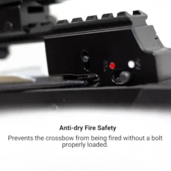 Killer Instinct Vital X 430 Elite Crossbow Archery Kit with Speed Ring Scope, Narrow Case, Bolts & Broadheads Black