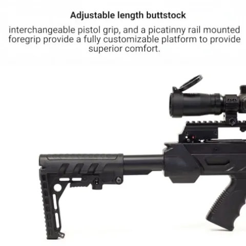 Killer Instinct Vital X 430 Elite Crossbow Archery Kit with Speed Ring Scope, Narrow Case, Bolts & Broadheads Black