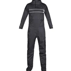 KING-QPROOF Men Waterproof Breathable Drysuit Black S