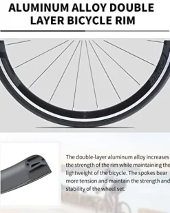 KOOTU Carbon Road Bike 700C Wheels Commuter Bicycle Grey