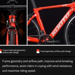 KOOTU Carbon Road Bike Red