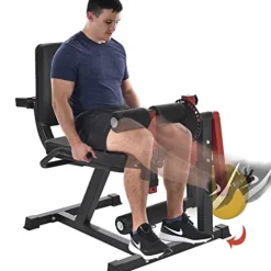 KOZYSFLER Leg Extension and Curl Machine Red
