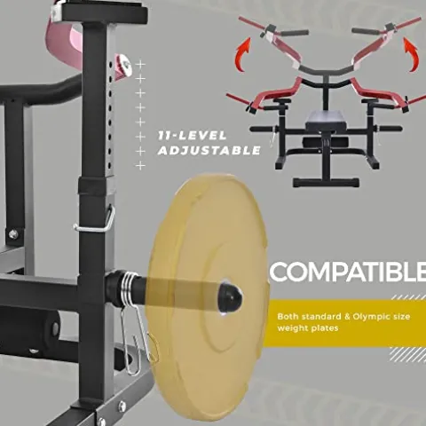 KOZYSFLER Weight Chest Press Bench Red