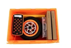 KZPFER 20-in-1 Kids Go Kart & Scooter Kit with Snow Upgrade Package Orange