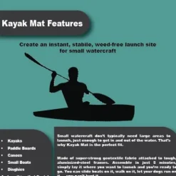 LakeMat Kayak MAT – Watercraft LaunchMat