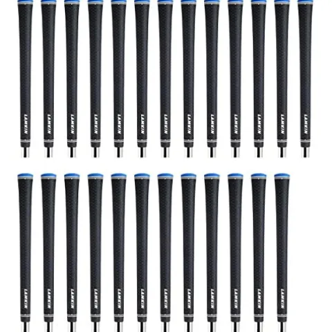 Lamkin UTx Midsize (+1/16 Inch) Black 25 Piece Golf Grip Bundle