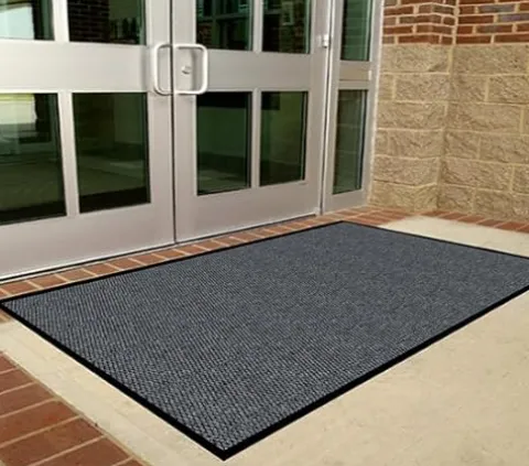 Legendary Doormats Super Berber Matting with Rubber Edging Teak 12′ x 12′
