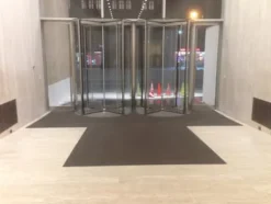 Legendary Doormats Super Berber Matting with Rubber Edging 8′ x 10′ Carbon