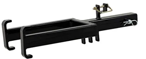 Lesco 50 Lb. Push Spreader with Rittenhouse Caddy Green Black