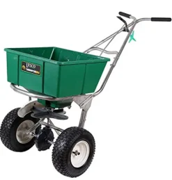 Lesco High Wheel Fertilizer Spreader with Manual Deflector Pack of 4