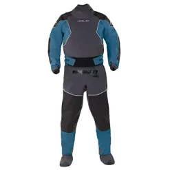 Level Six Emperor Dry Suit Crater Blue L