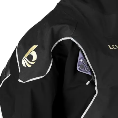 Level Six Emperor Dry Suit Black