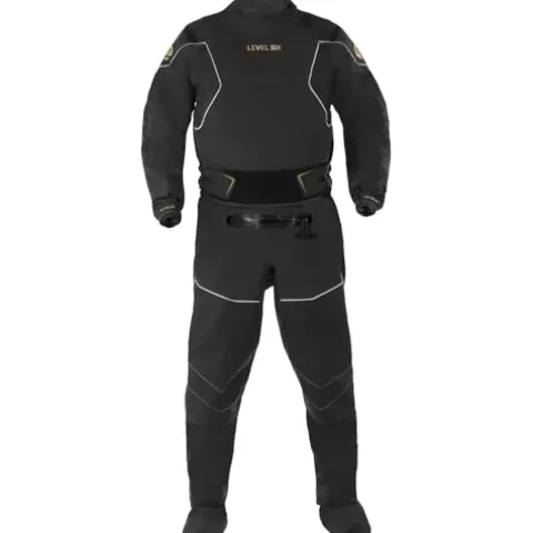 Level Six Emperor Dry Suit Black