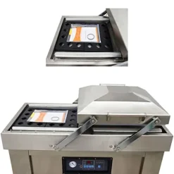 LGXEnzhuo Double Chamber Vacuum Packaging Sealer for Food Saver 110V 1500W