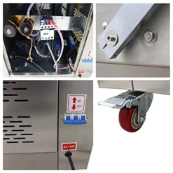 LGXEnzhuo Double Chamber Vacuum Packaging Sealer for Food Saver 110V 1500W