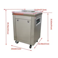 LGXEnzhuo Single Chamber Vacuum Packaging Machine DZ500 for Food Saver 110V 950W