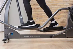 Life Fitness E1 Cross Trainer Elliptical Exercise Machine with Go Console Titanium