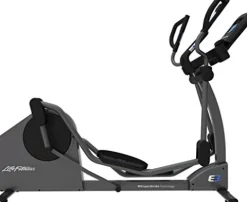 Life Fitness E3 Cross Trainer Elliptical Exercise Machine with Go Console Titanium