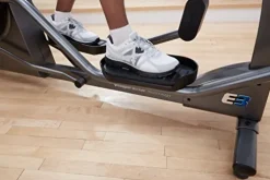 Life Fitness E3 Cross Trainer Elliptical Exercise Machine with Go Console Titanium