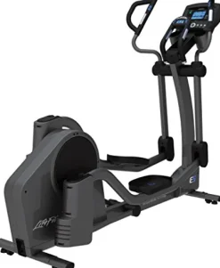 Life Fitness E5 Cross Trainer Elliptical Exercise Machine with Go Console Titanium