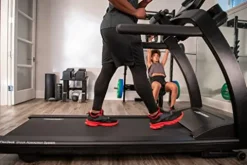 Life Fitness Run CX Treadmill with Track 2.0 Console Black