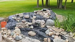 LifeGuard Pond Liner 20 ft. x 100 ft. 60 Mil EPDM Rubber Black