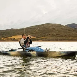 Lifetime 90958 Stealth Pro Angler 118 Fishing Kayak Timberline Camo