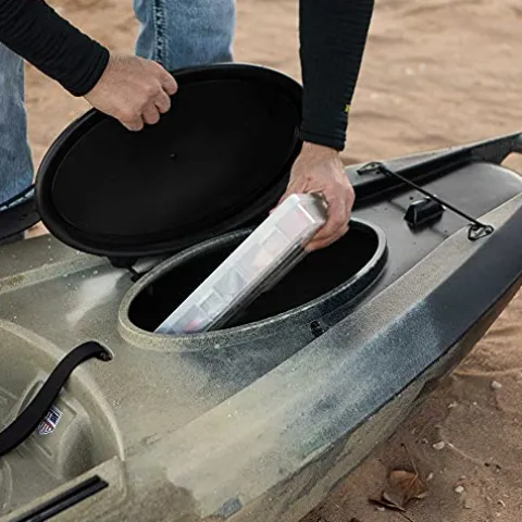 Lifetime 90958 Stealth Pro Angler 118 Fishing Kayak Timberline Camo