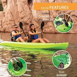 Lifetime Kokanee Sit-On-Top Kayak Lime