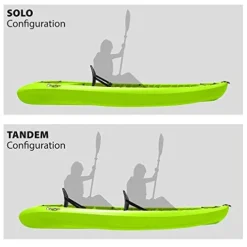 Lifetime Kokanee Sit-On-Top Kayak Lime