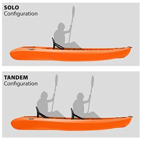 Lifetime Kokanee Sit-On-Top Kayak Orange