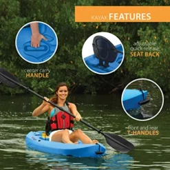 Lifetime Lotus Sit-on-Top Kayak Blue