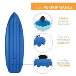 Lifetime Lotus Sit-on-Top Kayak Blue