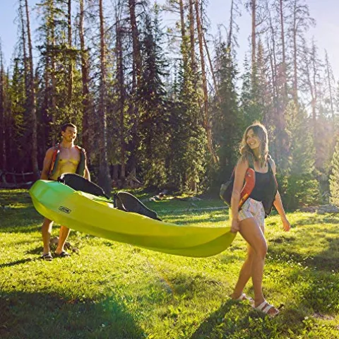 Lifetime Manta 100 Tandem Kayak with Paddles Yellow/Lime 10-Foot