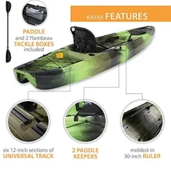 Lifetime Pro Angler 118 Fishing Kayak Gator Camo